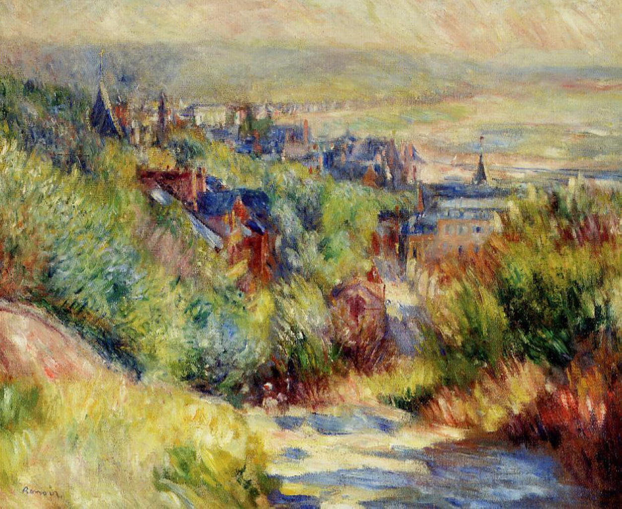 The hills of Trouville 1885